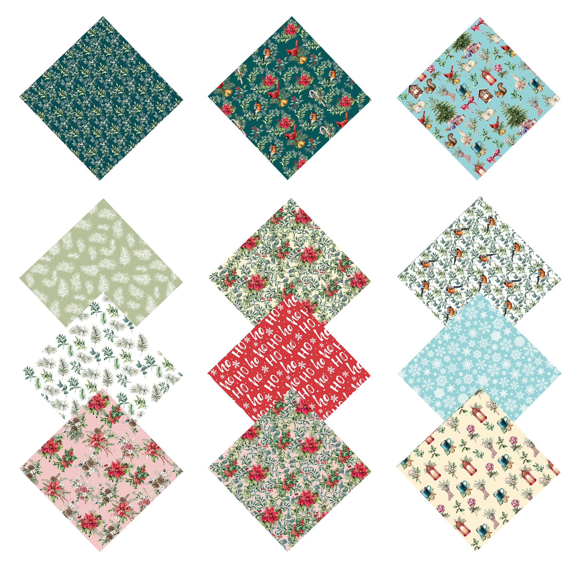 Papier do scrapbookingu, Blok papieru 6"x6" do tworzenia kartek, 48 arkuszy, tektura, jednostronny papier do wzorów, dekoracyjny papier do rękodzieła, zestaw świątecznych artykułów do scrapbookingu(Ch