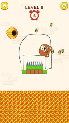 Save Teddy - Bear Defense Drawing Game