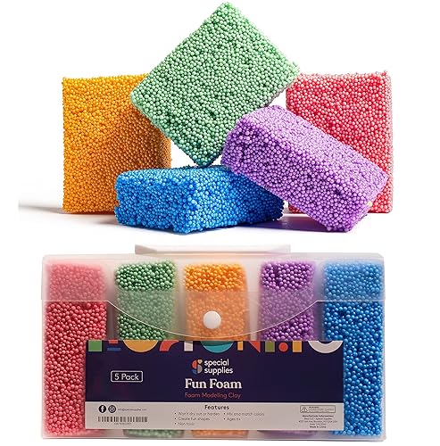Special Supplies Fun Foam Modeling Foam Beads Play Kit, Children’s
