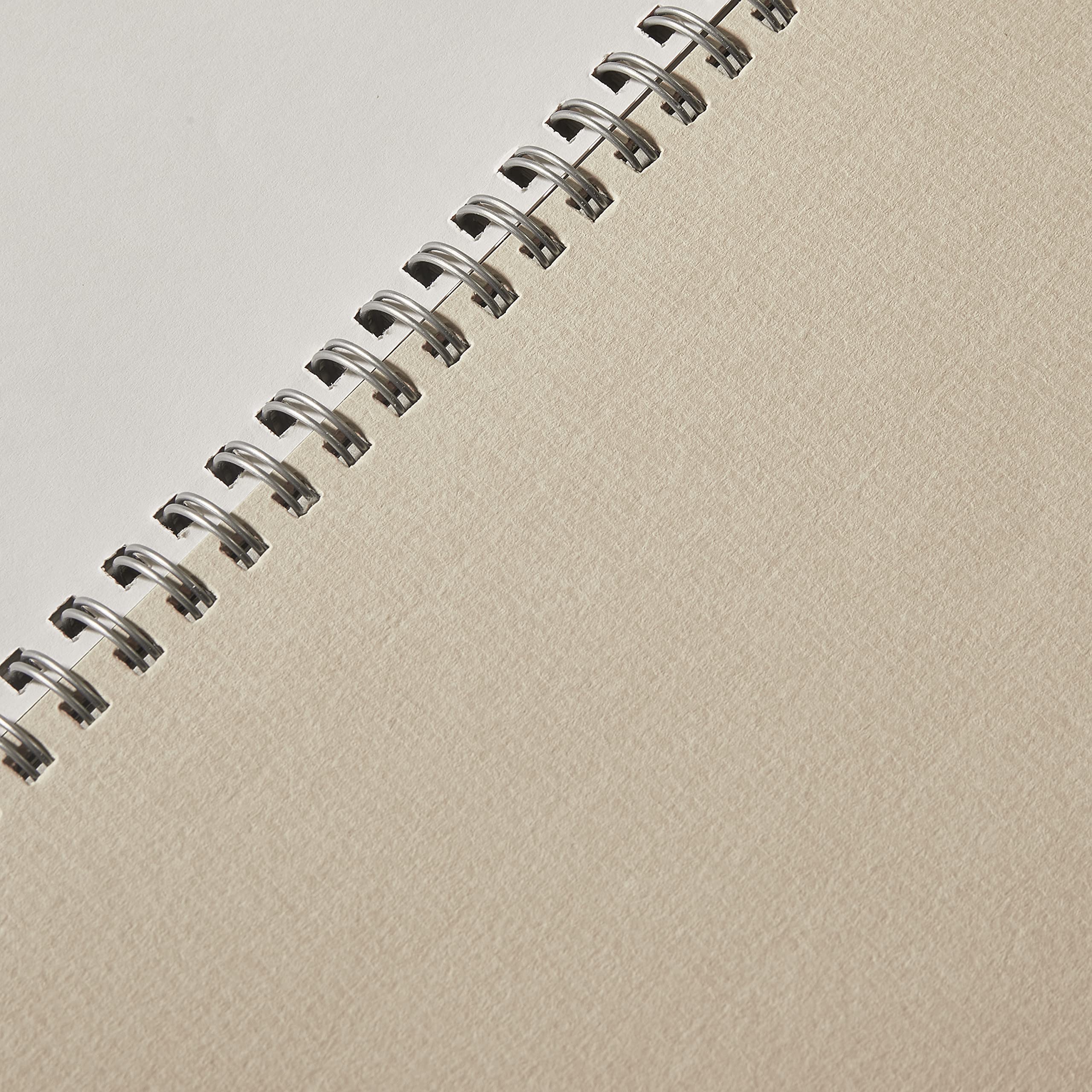 Daler-Rowney Ingres Bloc de Papier à Spirale 16 g/m² 40,6 x 30,5 cm Pastel Texture Vernie 6 Couleurs Assorties 24 Feuilles Idéal pour Les Artistes Professionnels