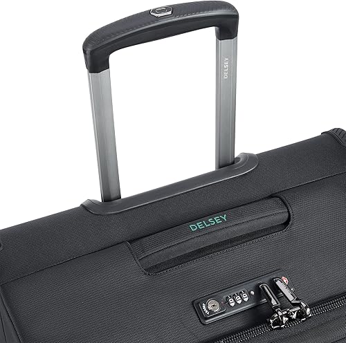 Miniatura 7 de DELSEY Paris Helium DLX Softside - Equipaje expandible con ruedas giratorias, Negro -, Helium Dlx Softside - Equipaje expandible con ruedas