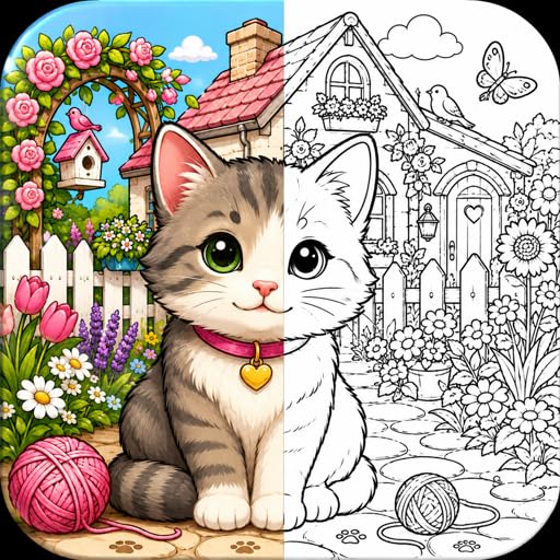 Cats Coloring Book