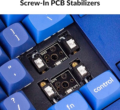 Miniatura 6 de Keychron Q3 Teclado Mecánico Programable Macro Intercambiable en Caliente con Cable Diseño Tenkeyless 87 Teclas RGB QMKVIA con Interruptor Gateron G