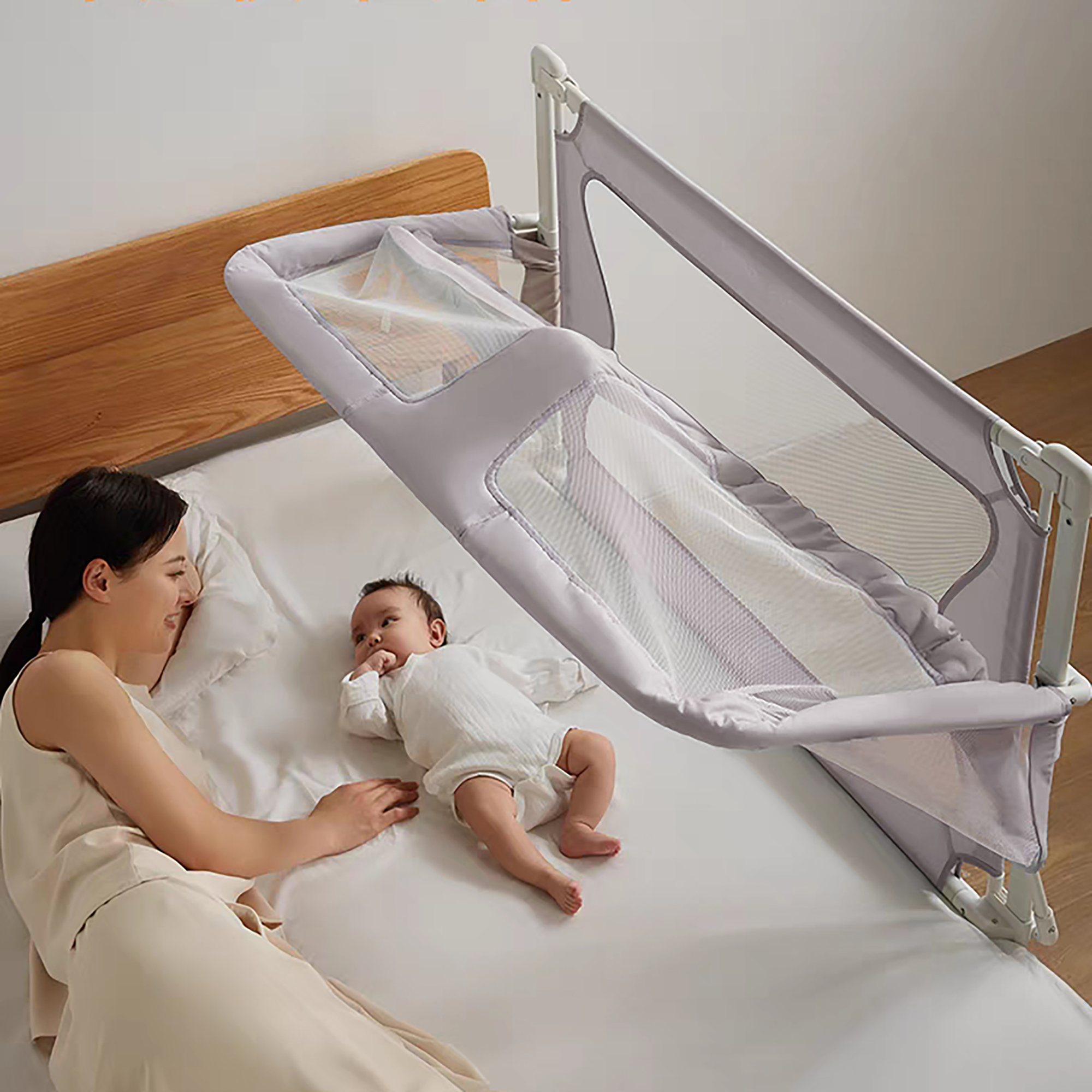Amazon.com: 3 in 1 Baby Bedside Crib, Baby bassinets bedside