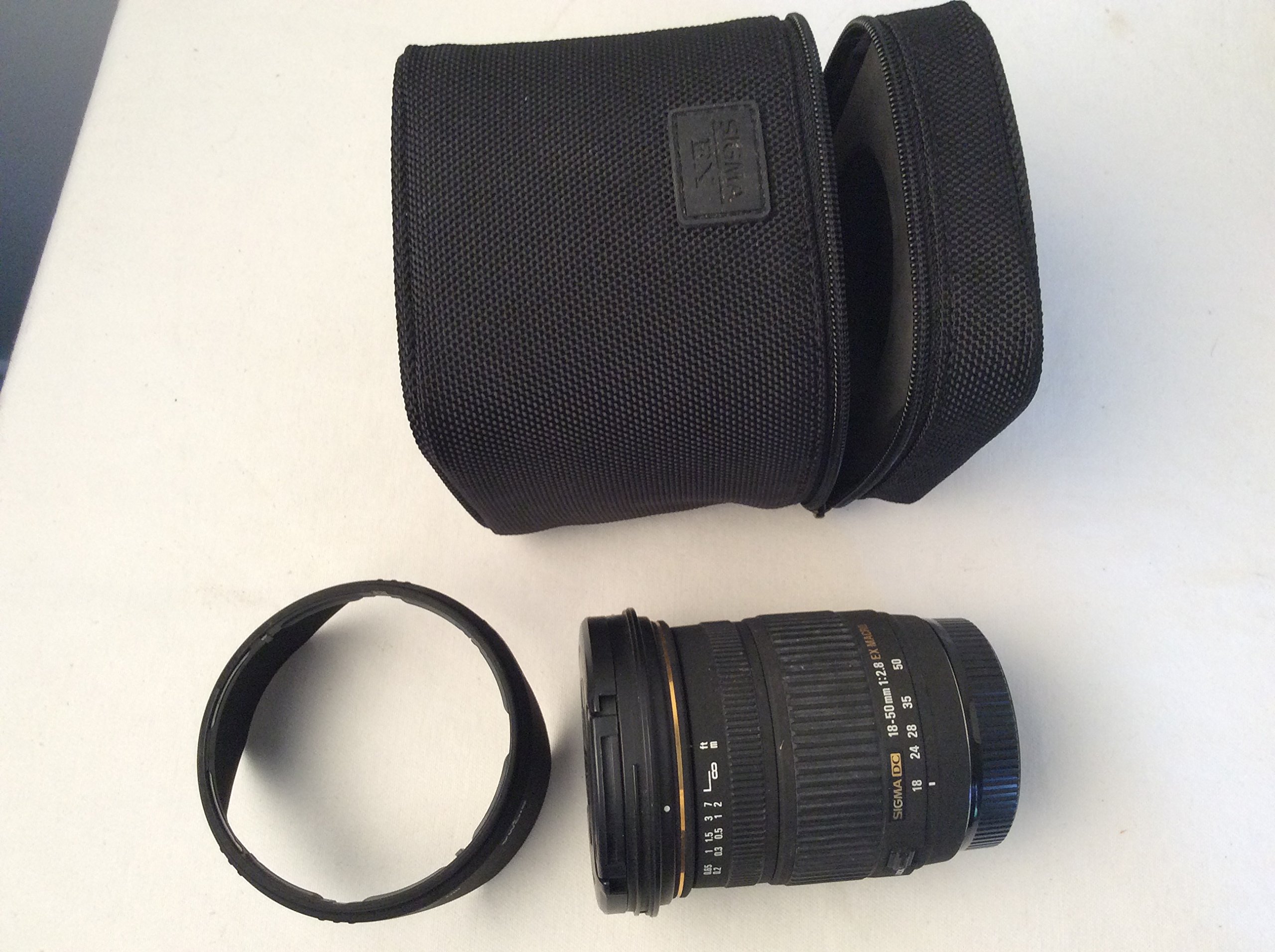 Sigma 18-50mm F/2.8 EX DC Lens for Minolta and Sony Digital SLR