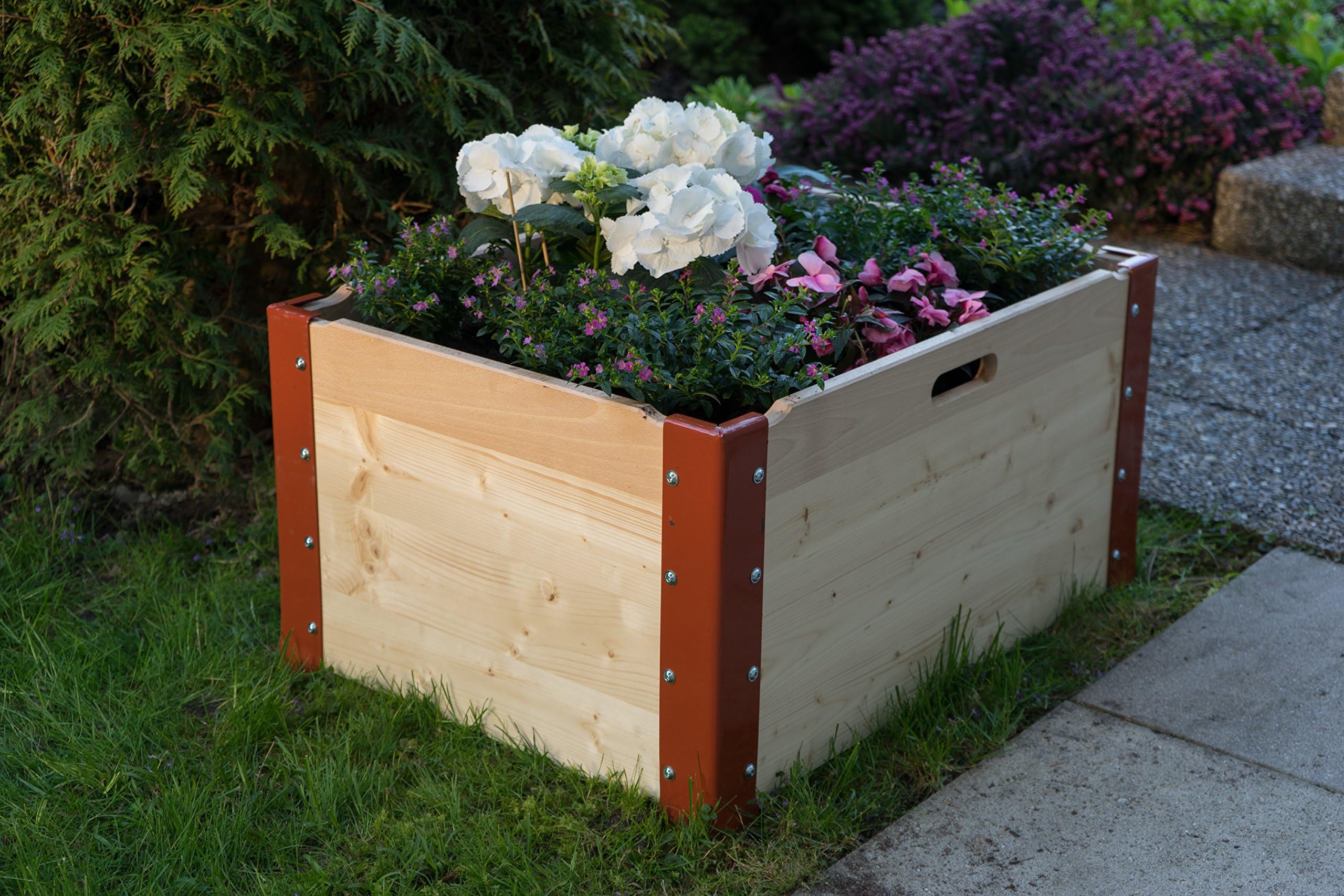 Schroth Raised Bed Frame Plant Pot Rigid 80 x 60 x 40 cm