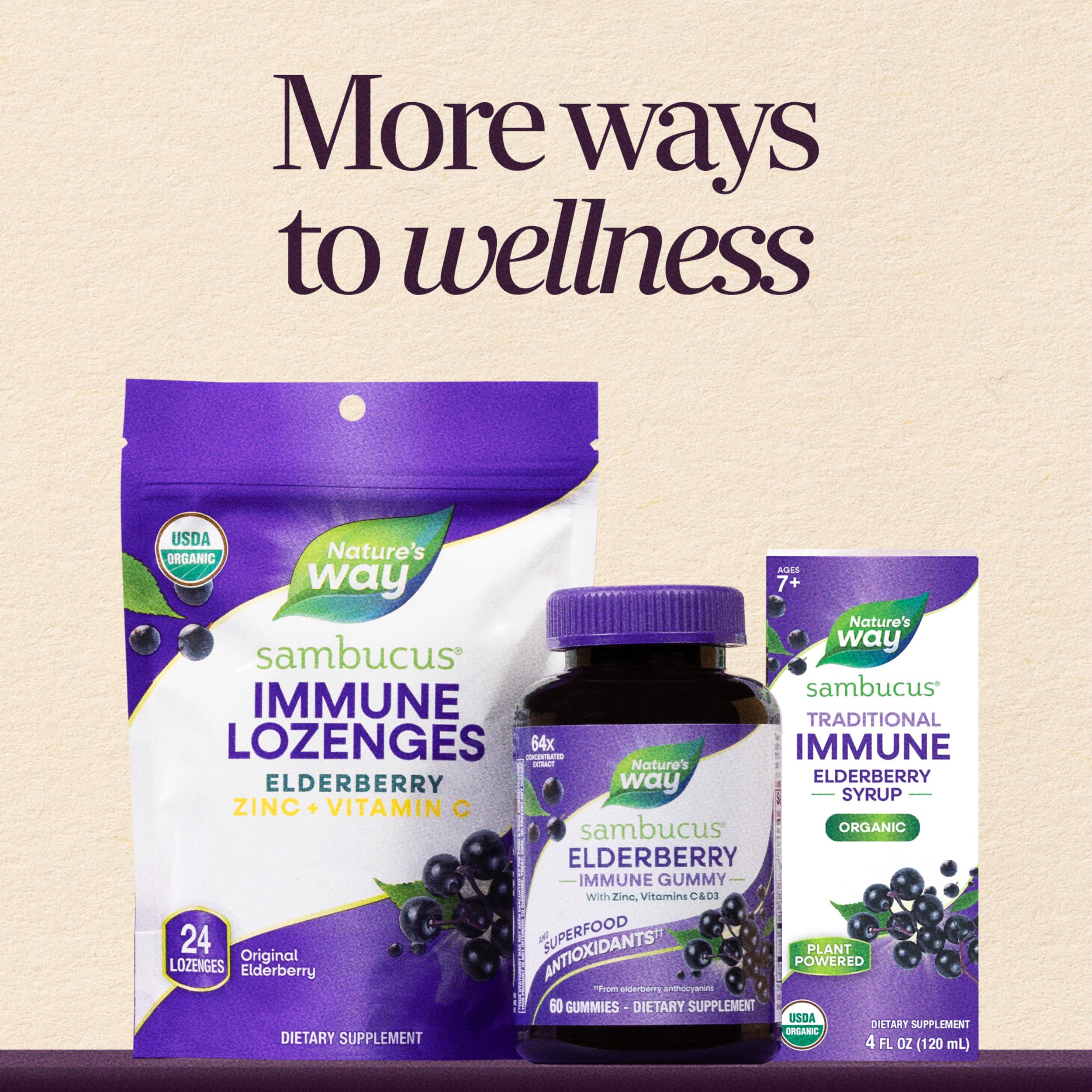 Nature's Way Sambucus Traditional Elderberry Immune Support* Syrup, 8 fl oz — Amazon image 9