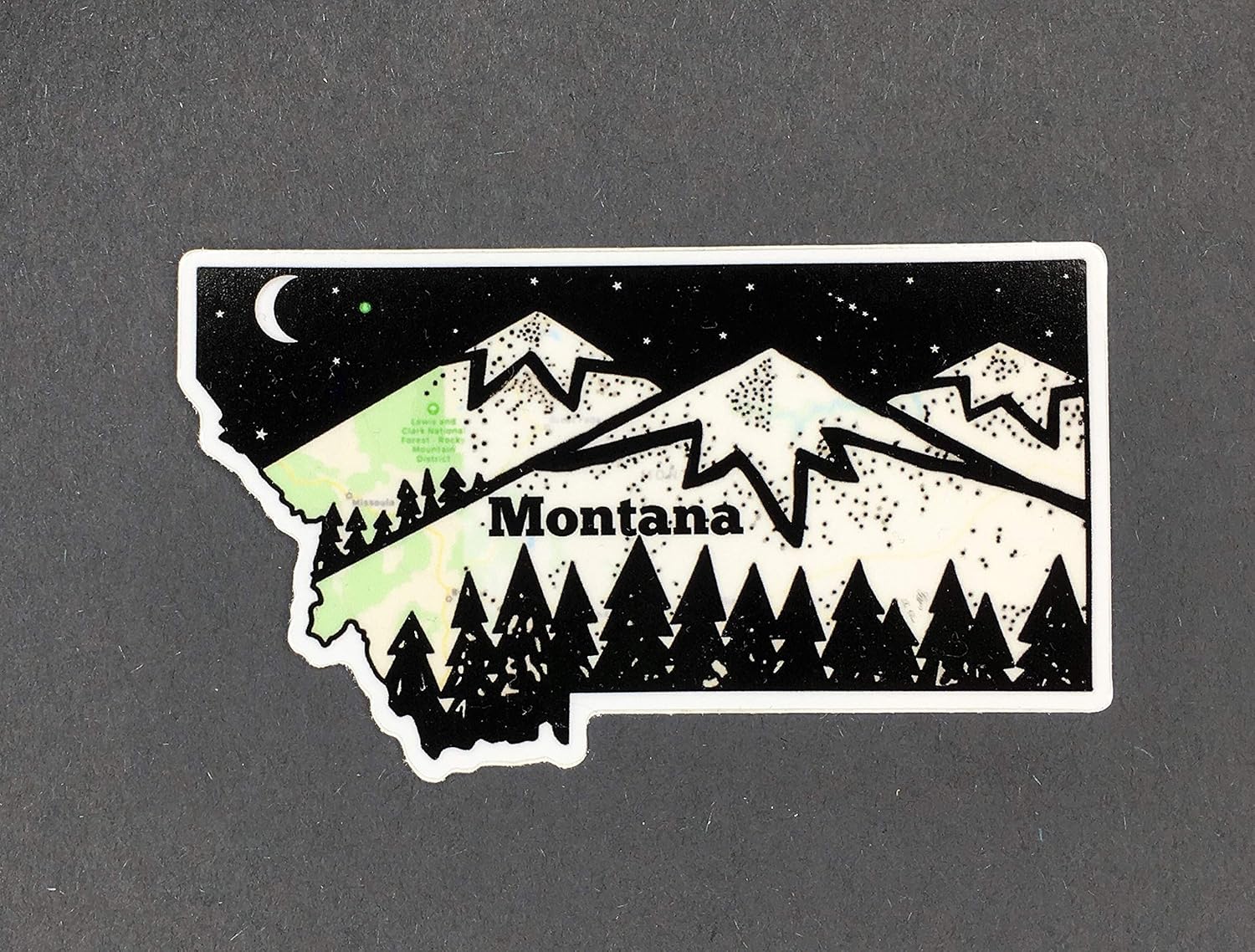 Montana Sticker, Montana Bumper Sticker, Montana Handmade