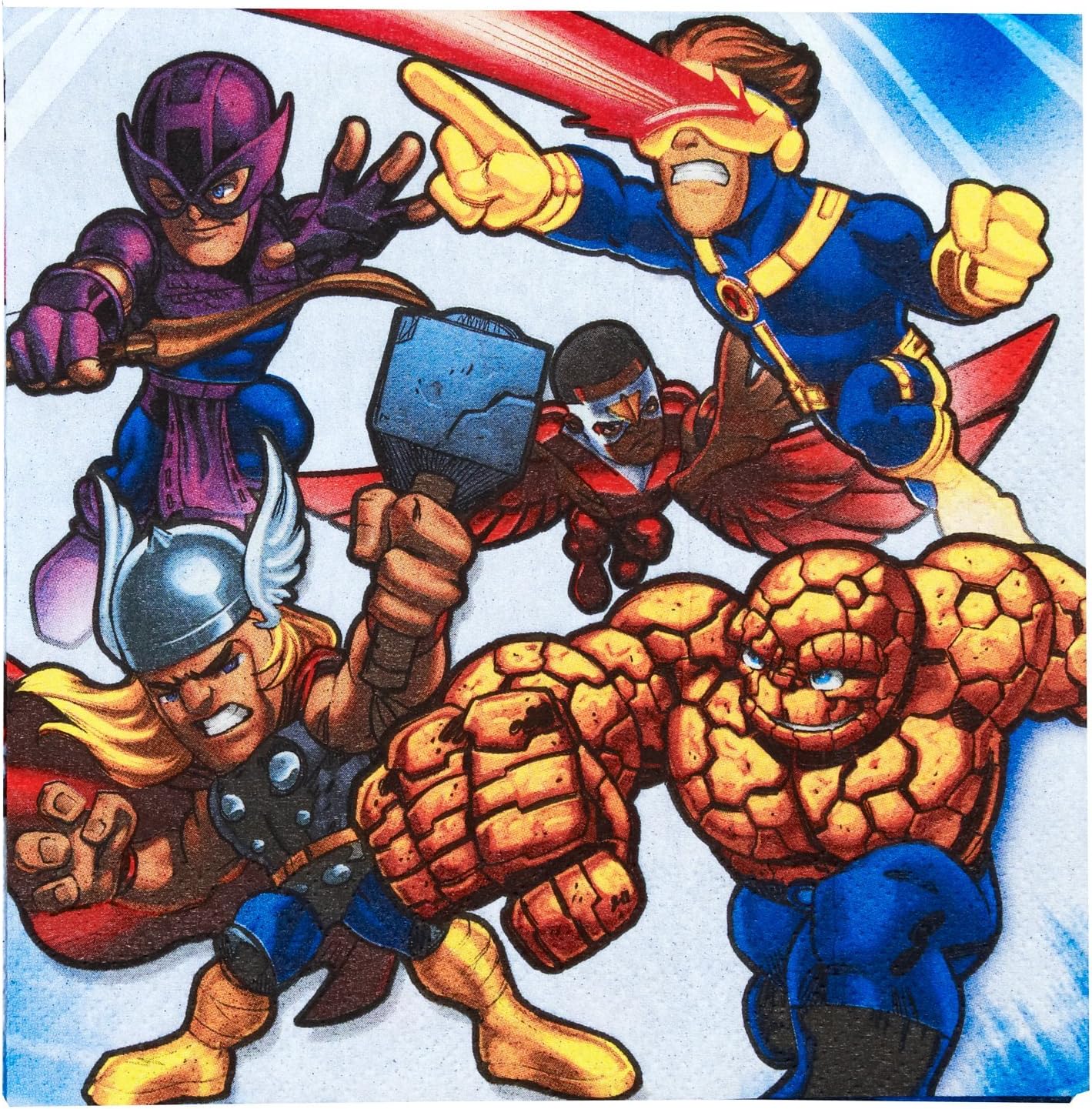 Marvel Super Hero Squad Large Napkins (16ct)