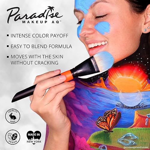 Miniatura 5 de Paletas de pintura facial Mehron Paradise AQ Pro 30colores