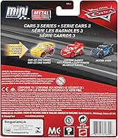 Vista 5 de Disney Pixar Cars Mini Racers Cars Serie 3 Paquete de 3