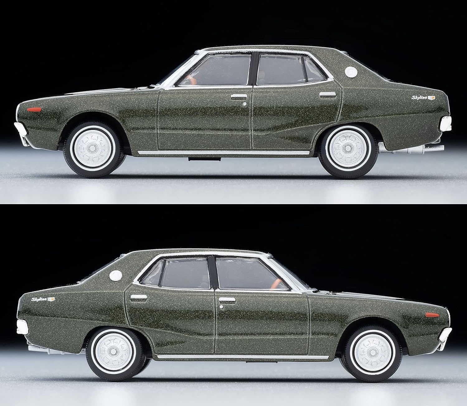 Tomica Limited Vintage Neo 1/64 TLV-Tamashii Ogikubo Vol. 9 Nissan Skyline 2000GT-X Green, Finished Product 320395