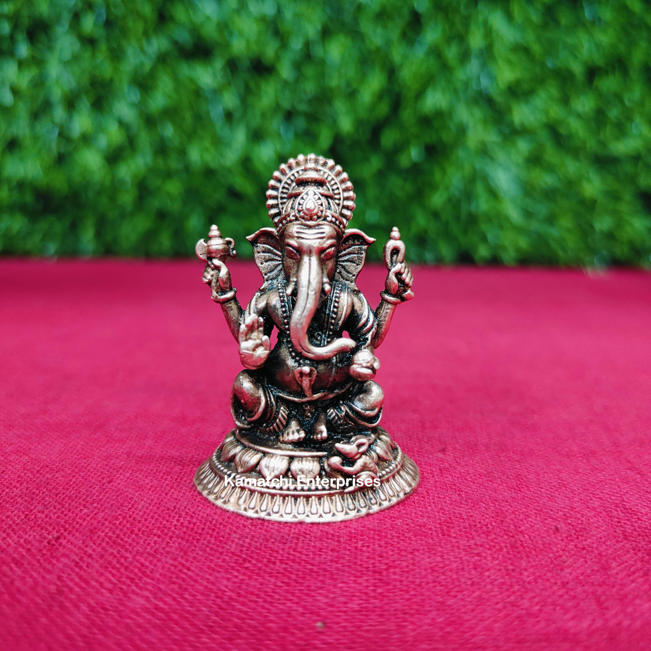 ガネーシャ Ganesha Buy Kamatchi Enterprises Copper Ganesha Idol | Ganesh Jii