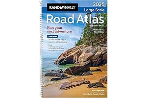Rand McNally Large Scale Road Atlas 2025: The Ultimate Guide for Road Trips and Adventures