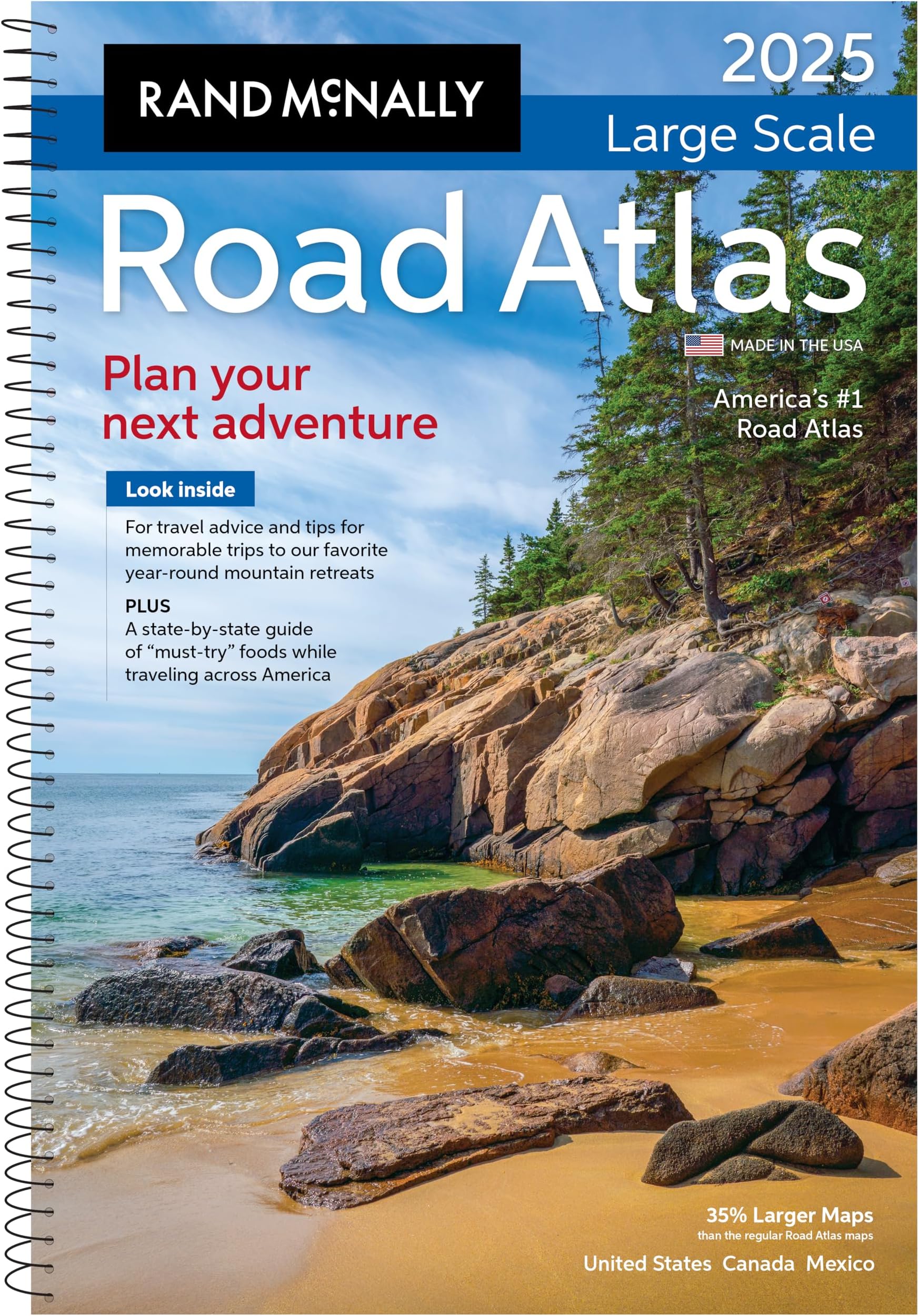 2025 Large Scale Road Atlas: Lsra