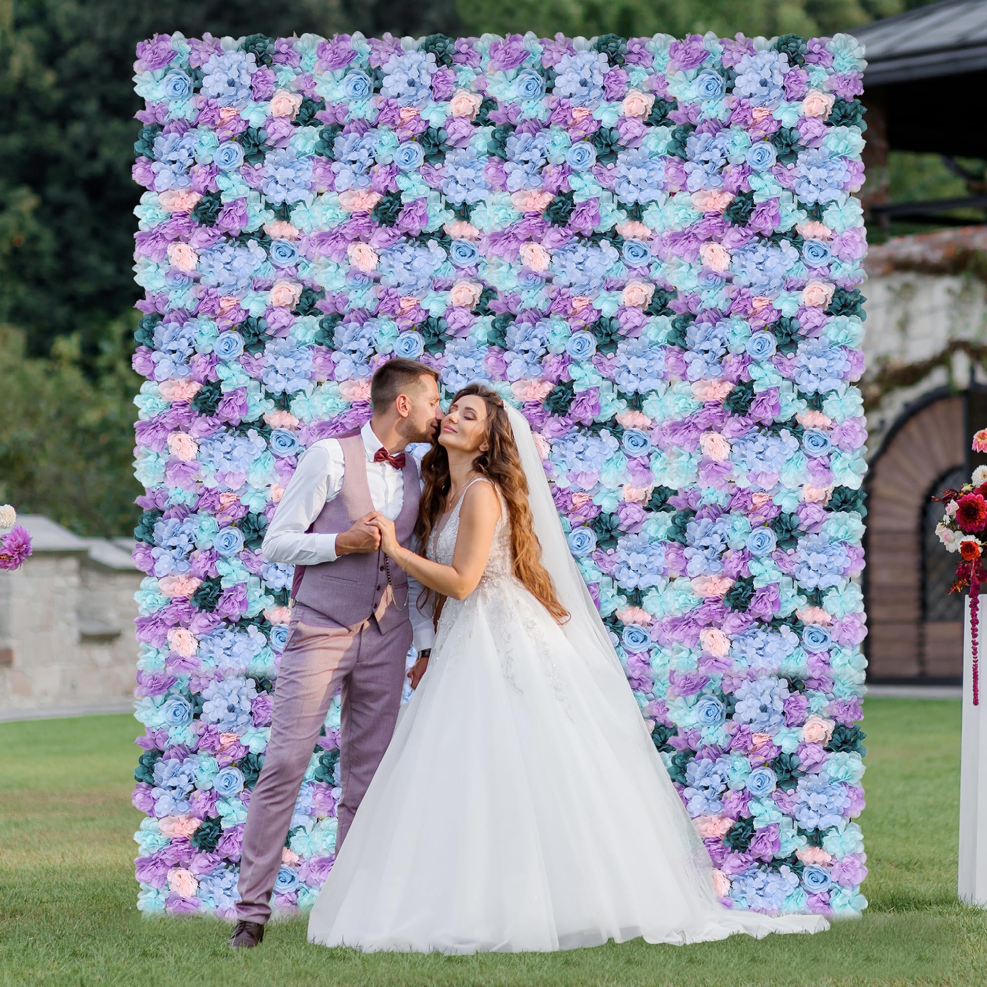 Fleurs Artificielles Violettes, Décoration De Saint-Valentin