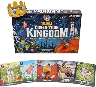 Cover Your Kingdom | Cover Your Assets Brand New & Very Obnoxious Brother | A Magically Malicious Party Game for 2-8 Playe...
