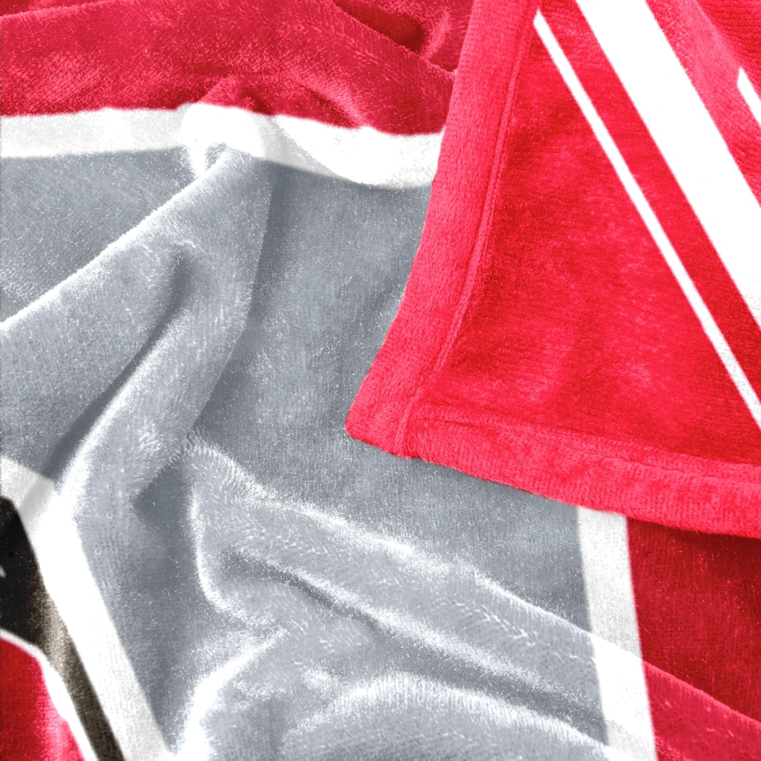 FANMATS NCAA New Mexico Lobos Super Plush Throw Blanket – 60" x 70" Size | Team Color | Ultra-Soft Polyester Material