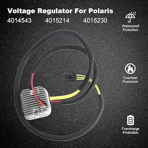Miniatura 3 de Regulador de Voltaje Rectificador Para Polaris 2010-2019 Sportsman 450/550/ 570/850, Scramble 850 1000, ETX, Reemplazar No. 4014543 4015214 4015230
