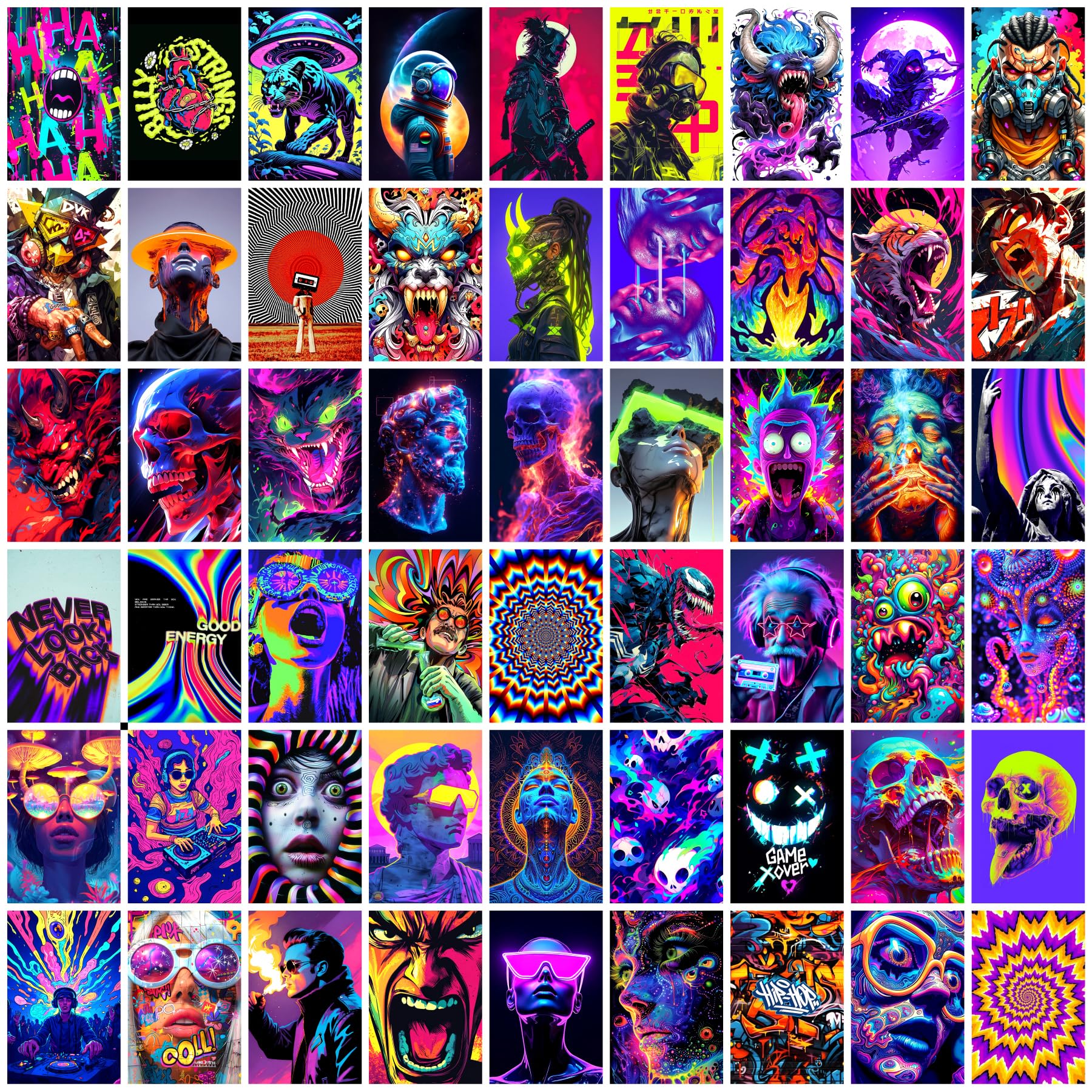 54 Vintage Posters - Wall Art & Collage Kit -13 54 Vintage Posters - Wall Art & Collage Kit -13