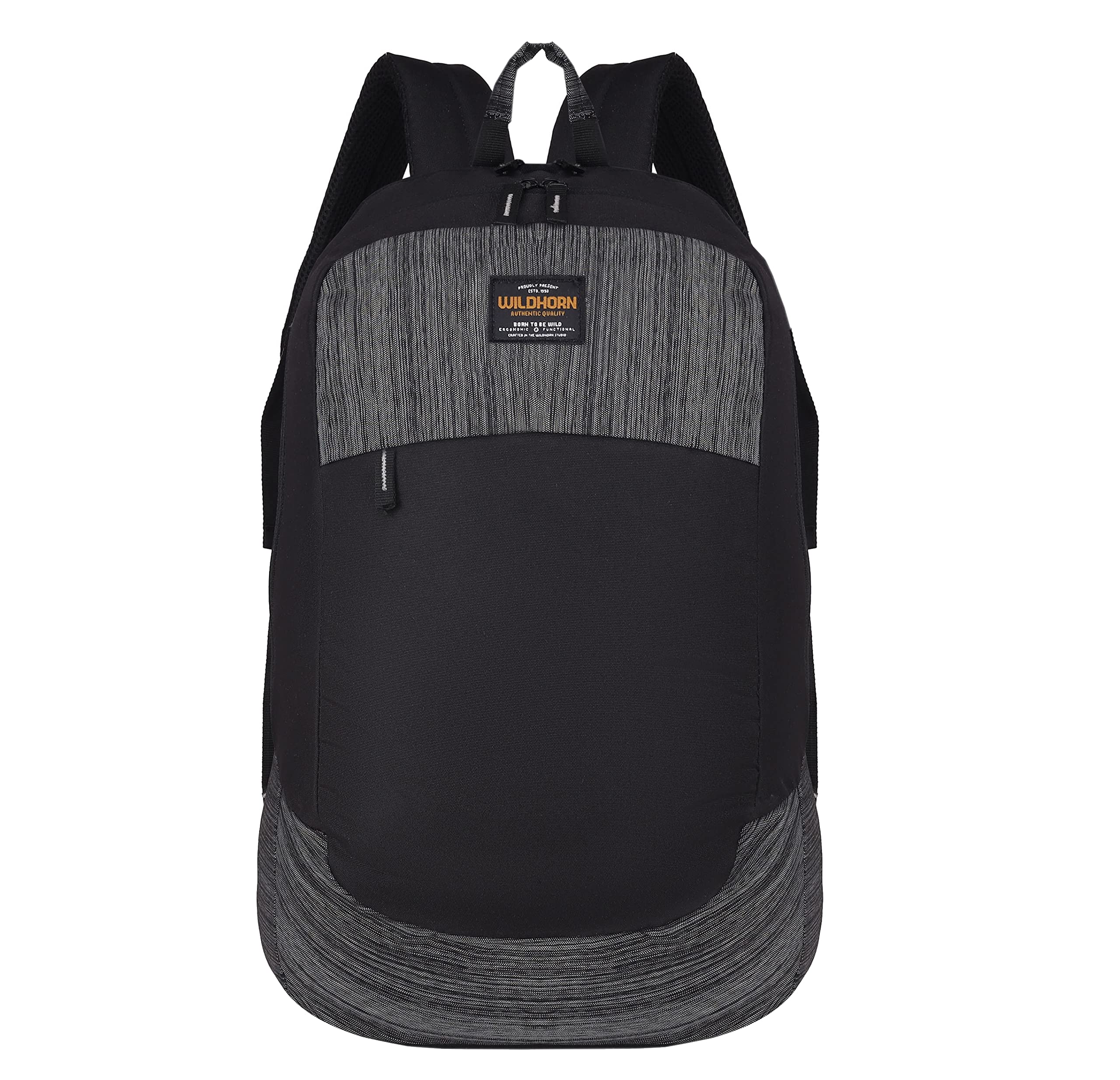 WildHorn 26L Laptop Backpack for Men/Women I Waterproof I Travel/Business/College Bookbags Fit 15.6 Inch Laptop (Black) (B0CDS85RG8) Amazon Price History, Amazon Price Tracker