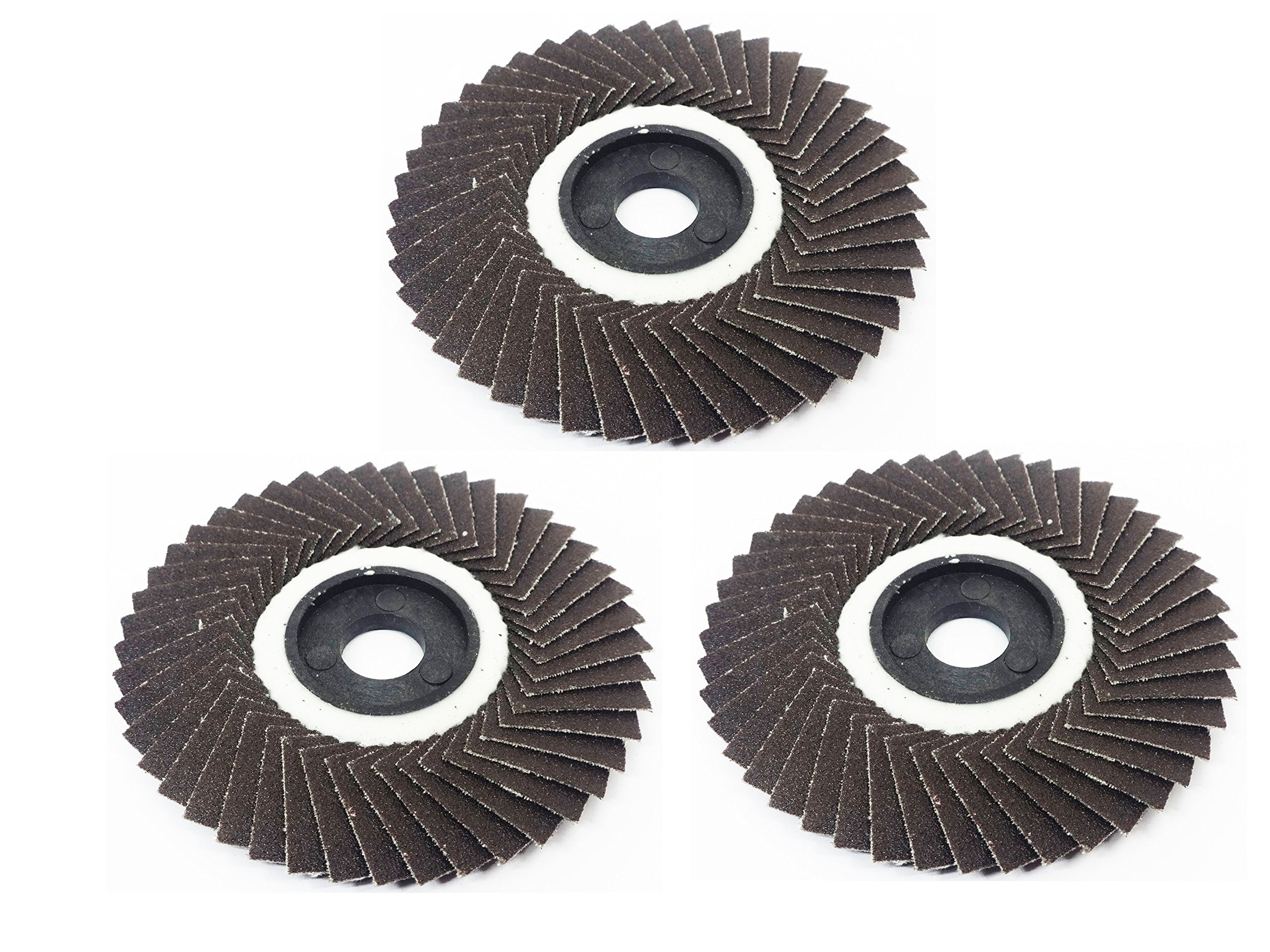 Excel Impex Flexible Flap Wheel disc for grinding and polishing metal 4 inches(set of 3 pieces for angle grinder) (B07FQN3NR1) Amazon Price History, Amazon Price Tracker