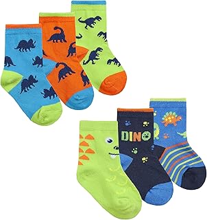 Zest Baby,Clothing,Baby Boys 0-24m,Socks & Tights,Socks Zest Baby Boys Dinosaur Themed Cotton Rich Socks