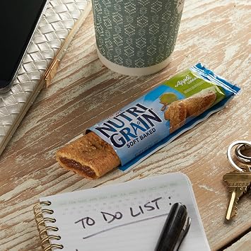 Kellogg's, Nutri-Grain Apple Cinnamon Cereal Bars, Single 1.3oz.