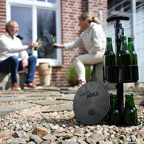 Bild 6 - HopfenHöhle - Das Original! (ohne Lift) I Outdoor Erdloch Bierkühler I Bis zu 15 Verschiedene Flaschen (0,33/0,5 l) I Einfache Installation I Robuste Materialien I Inkl. Spiel
