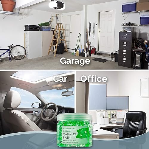 Miniatura 5 de SMELLS BEGONE Perlas de gel eliminadoras de olores, elimina el olor en baños, automóviles, barcos, casas rodantes y áreas de mascotas, ambientador,