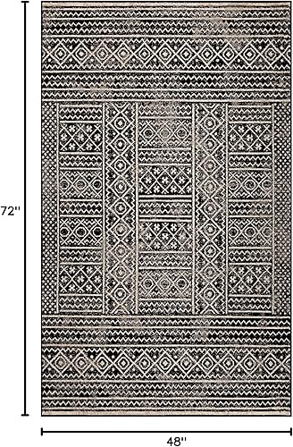 Miniatura 2 de SUPERIOR Alfombra de interior pequeña decoración geométrica azteca para oficina entrada del hogar comedor dormitorio cocina suelo de madera dura