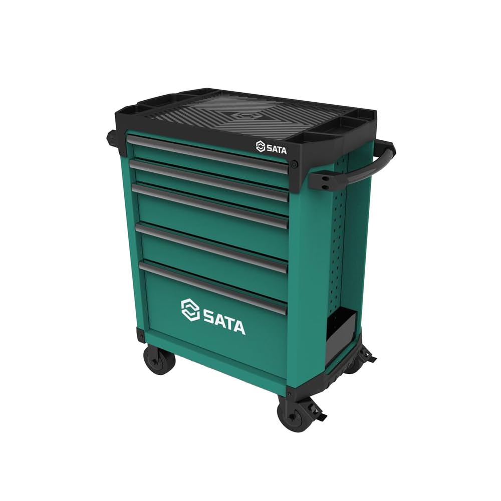 Carrello professionale 7 cassetti verde