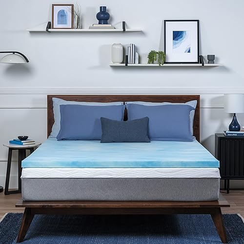 Miniatura 2 de Sure2Sleep Cool Gel Swirl - Cubre colchón de gel de 2 - 3 pulgadas