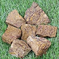 Vista 2 de GEMHUB Piedras de cristal crudas naturales a granel de 1 libra para cortar cabbing lapidario y pulir