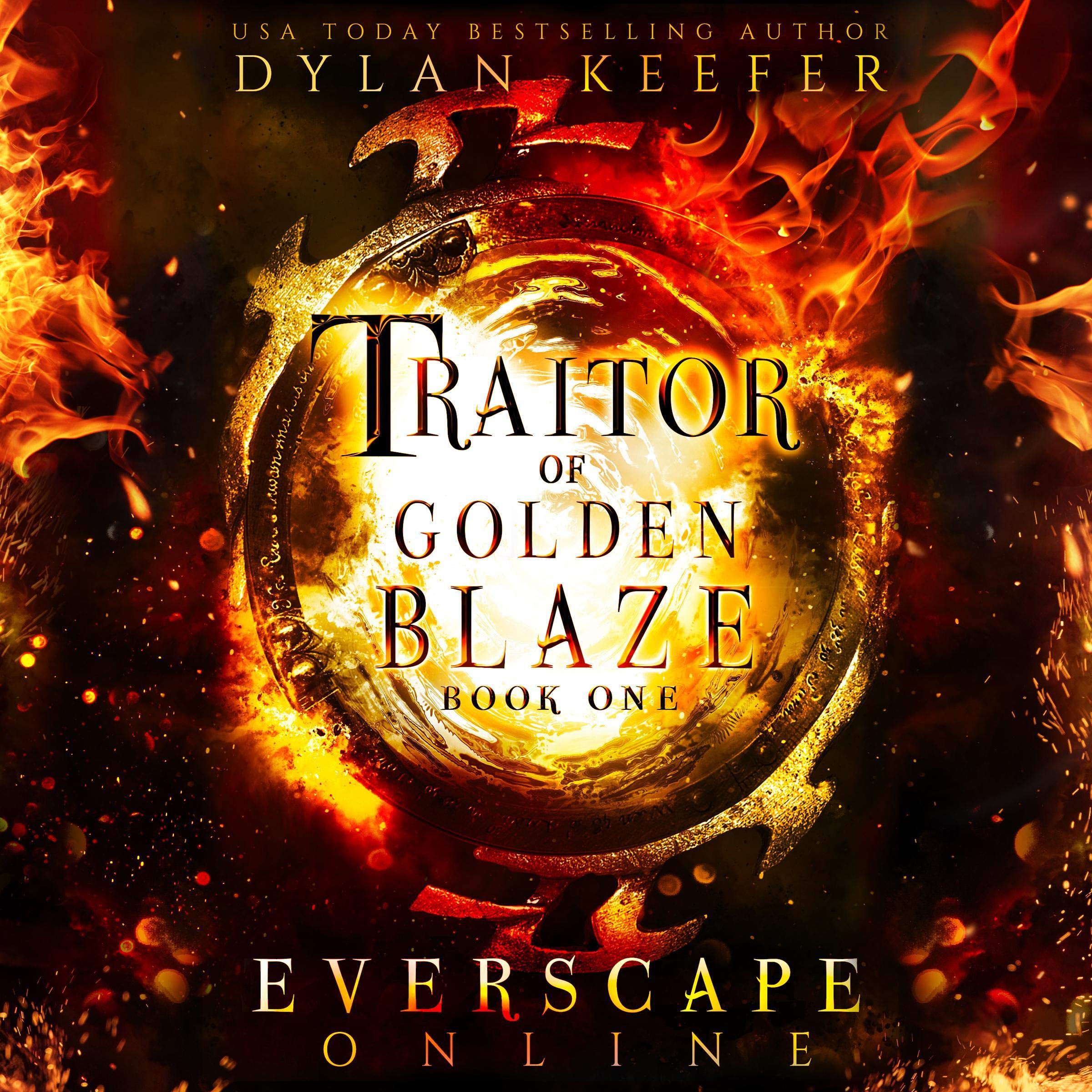 Cover art for Traitor of Golden Blaze (A Fantasy GameLit RPG Adventure)