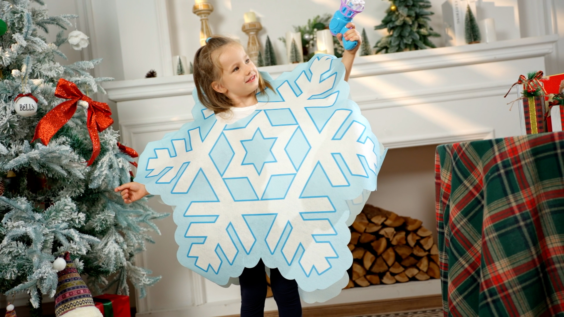 Disfraz de Copo de Nieve Berlune para Niños miniatura 7