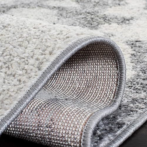 Miniatura 34 de SAFAVIEH Adirondack Collection Runner Rug - 2'6" x 10', Navy & Grey, Modern Abstract Design, Non-Shedding & Easy Care, Ideal for High Traffic Areas