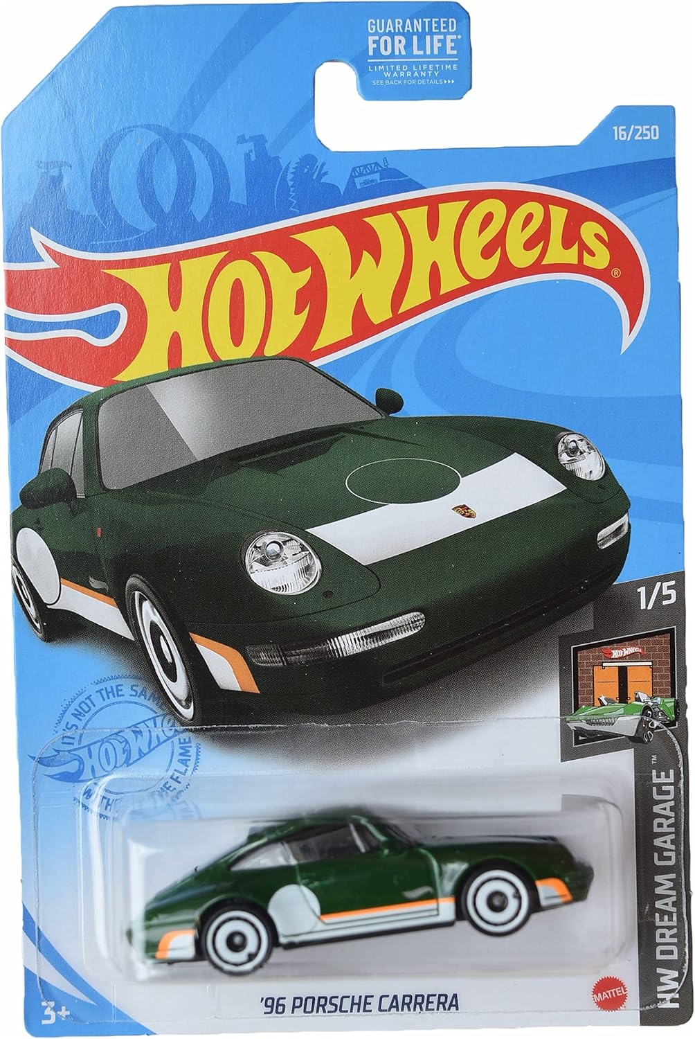 Hot Wheels '96 Porsche Carrera, Dream Garage 1/5