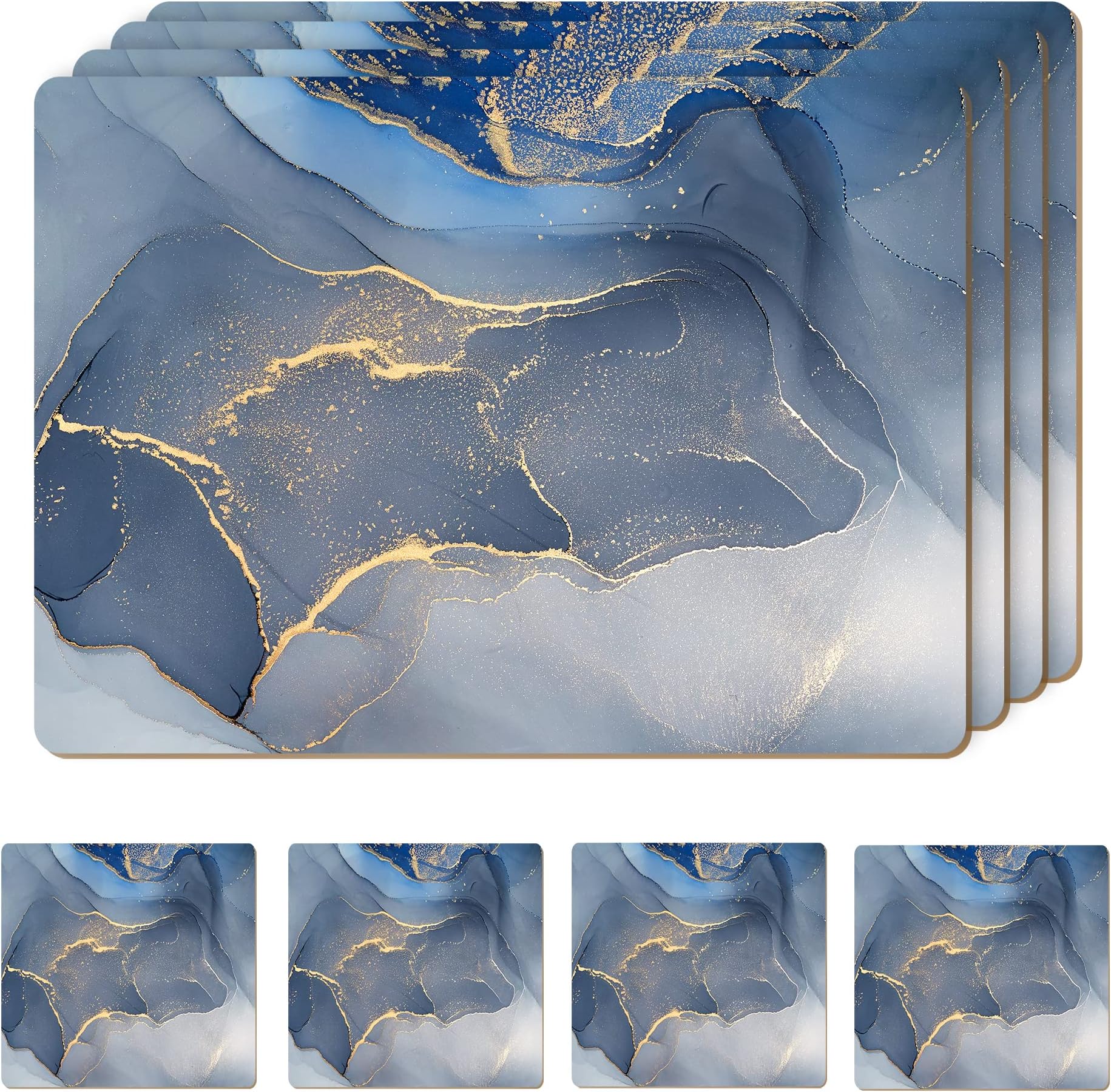 Pimpernel Postcard Sketches Collection Placemats Set of 4