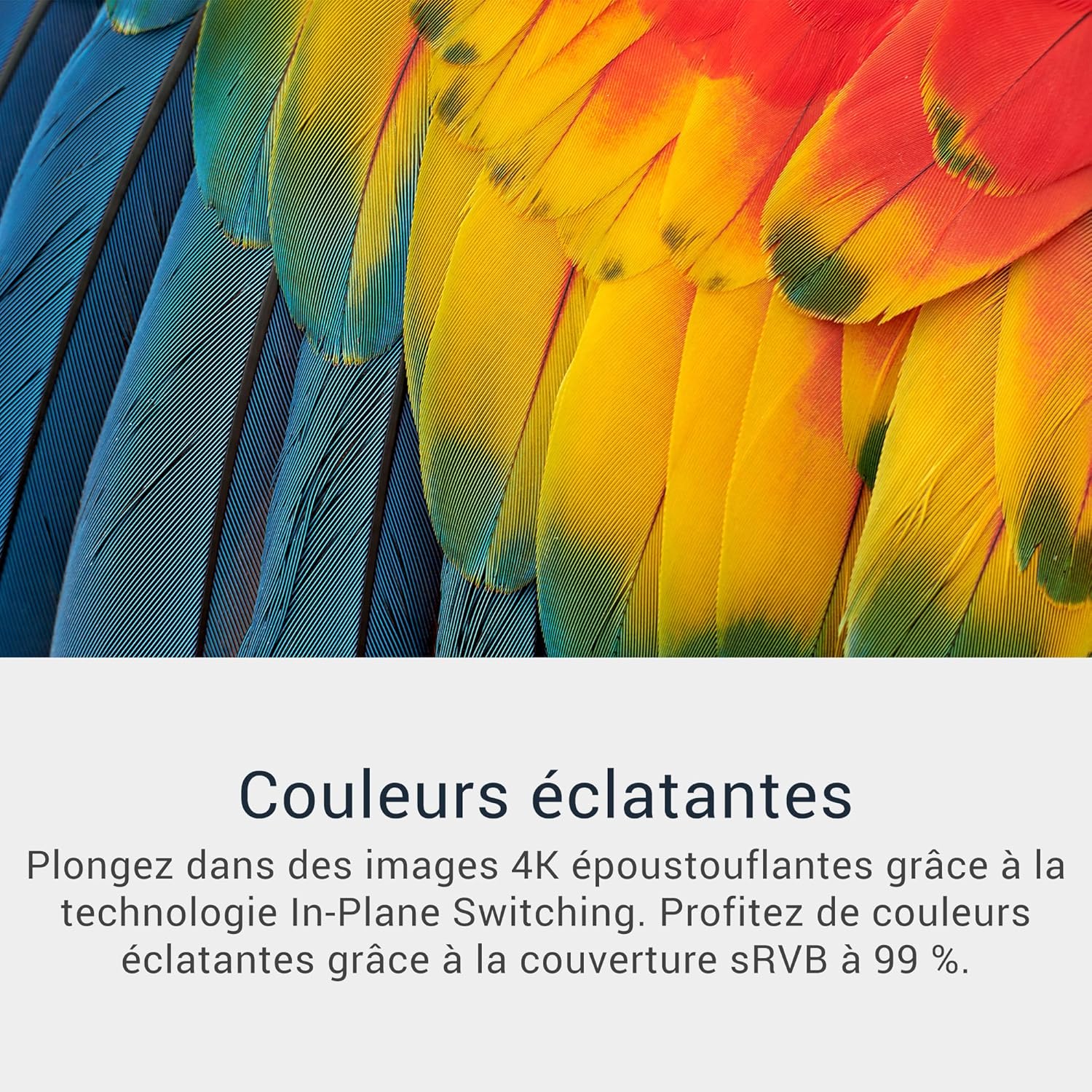 Dell 27 Plus 4K Monitor - S2725QS - 27-inch 4K (3840 x 2160) 120Hz 16:9 Display, IPS Panel, AMD FreeSync Premium, sRGB 99%, Integrated Speakers, 1500:1 Contrast Ratio, Comfortview Plus - Ash White - Image 5