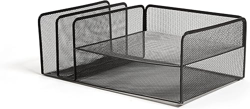 Miniatura 4 de TRU RED TR57538-CC 4 compartimentos de malla de alambre horizontal organizar archivos