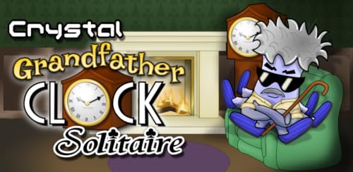 Crystal Grandfather Clock Solitaire #TOP6