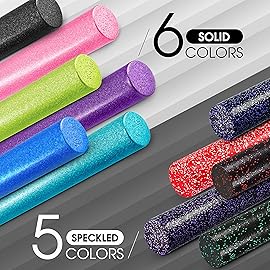 Yes4All High-Density EPP Round Back Roller Foam, Exercise Foam Roller for Yoga, & Pilates, Multiple Sizes and Colours, Turquoise - 18 inches