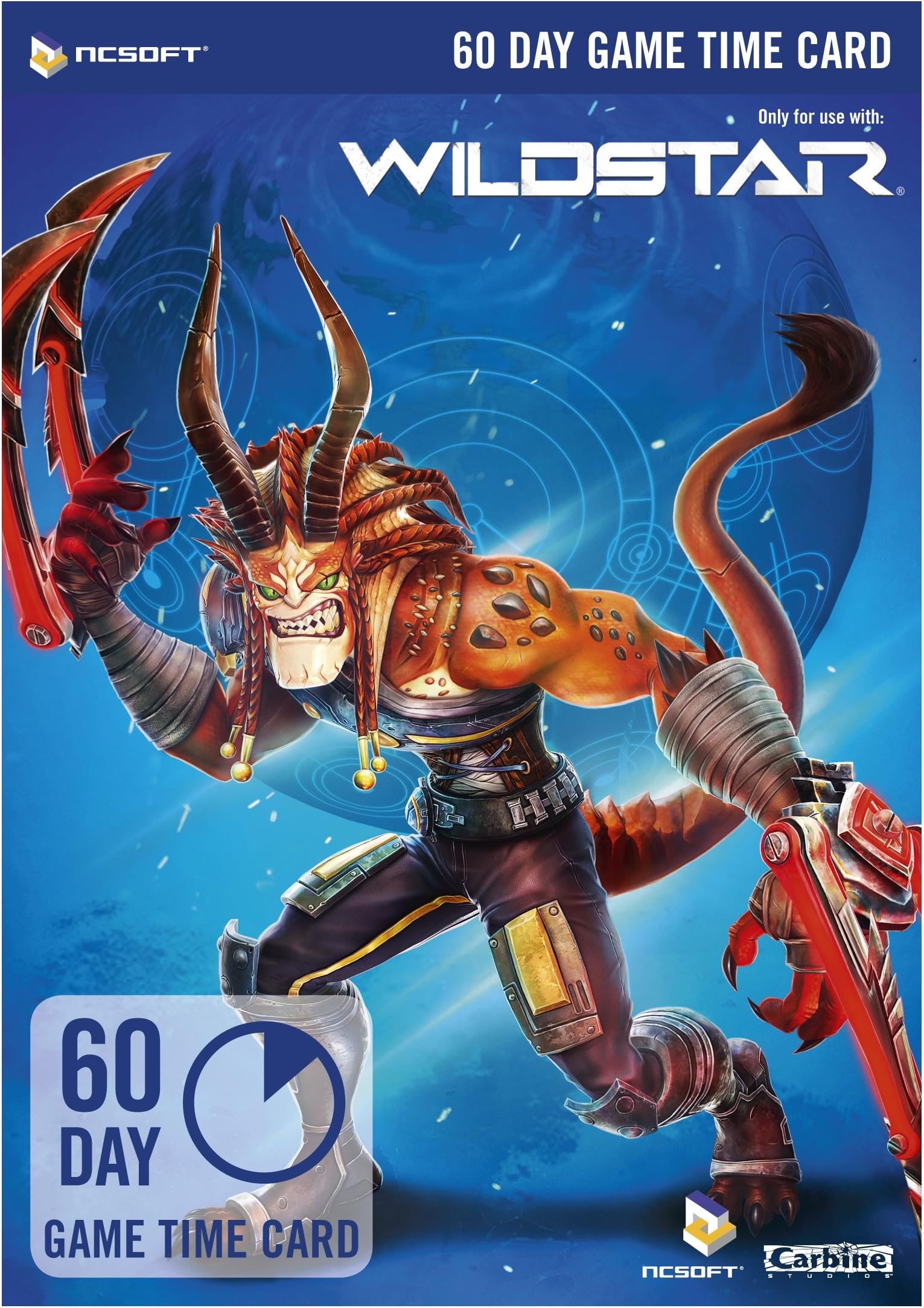 WildStar 60 Day Game Time Card (PC DVD)