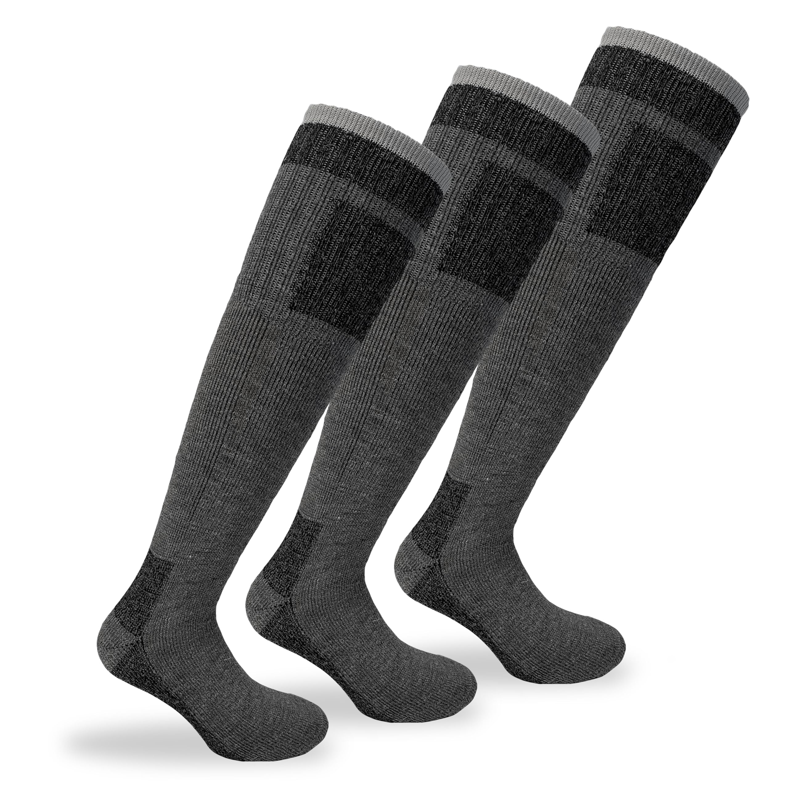 Calze Termiche Donna Uomo Trekking in Lana Merino - Calze Termiche Uomo Lunghe e Corte, Trekking, Anti Vesciche per Escursioni, Tecniche - Made in Italy