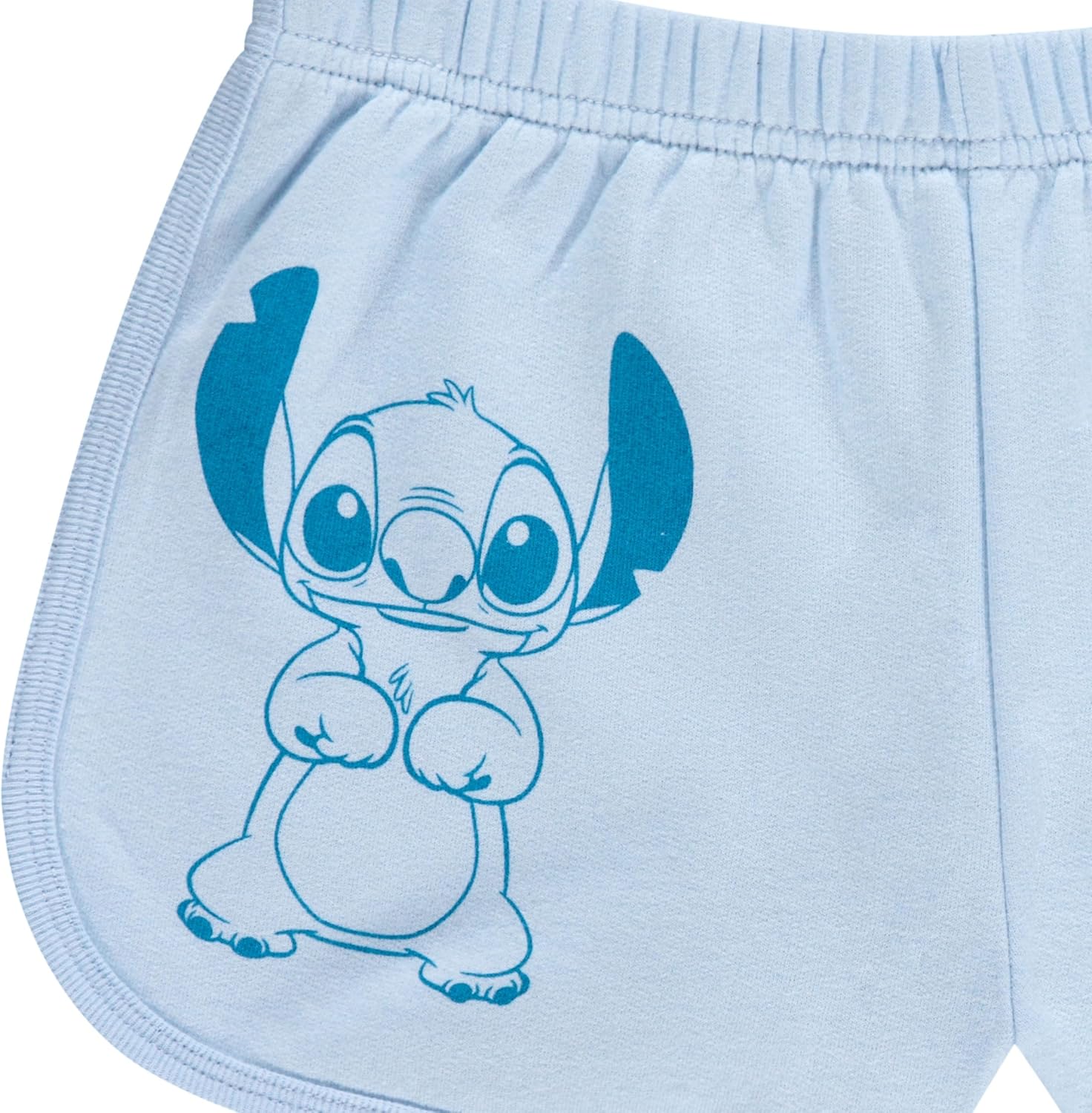 Disney Girls Lilo & Stitch Clothing Set - Stitch Sweatshirt Hoodie and Shorts Set -Little and Big Girl Sizes 4-16