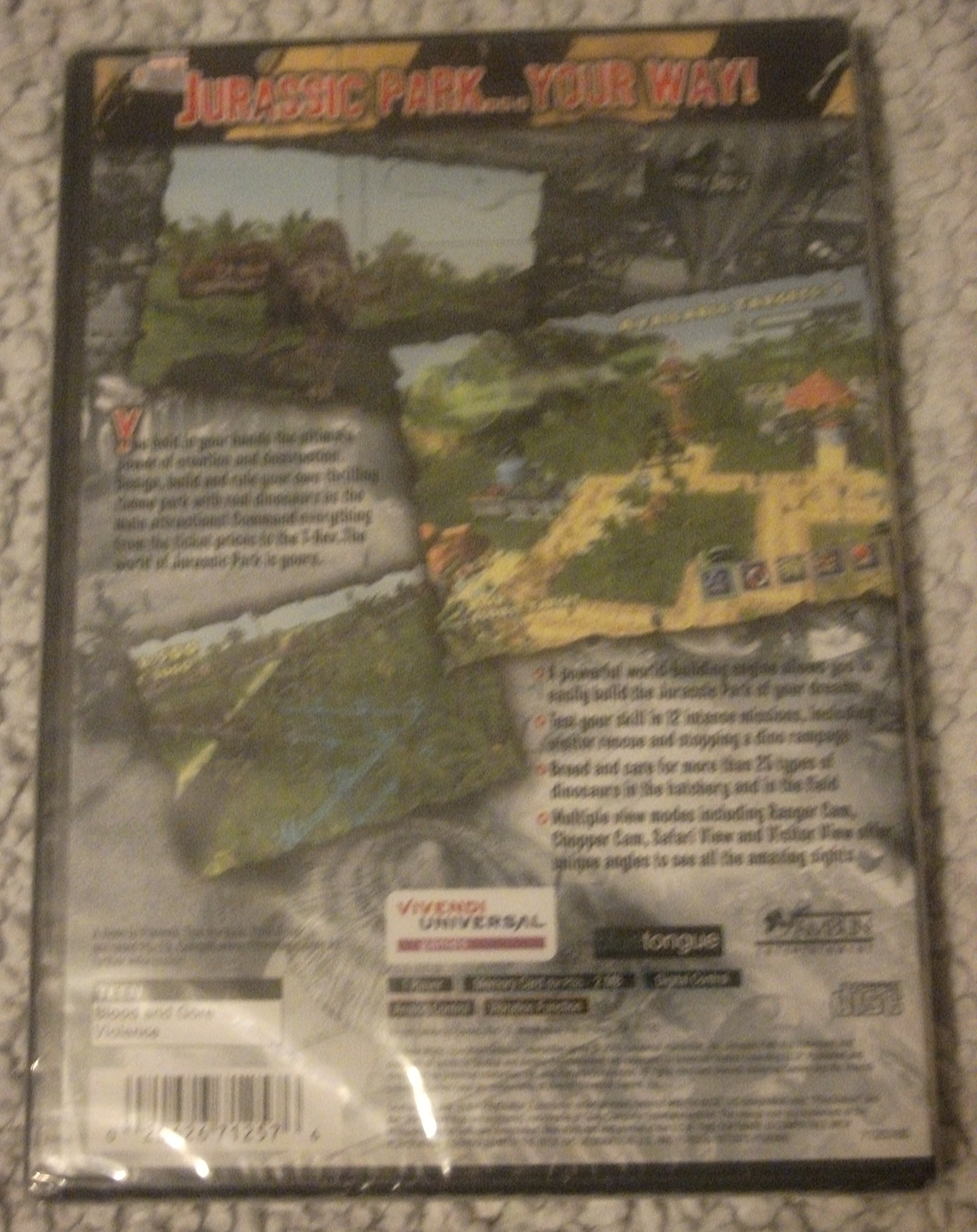 Jurassic Park: Operation Genesis: Playstation 2: Video Games