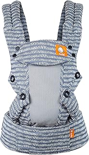 Tula Coast Explore marsupio neonati e bambini ergonomico, estivo, transpirante, marsupio regolabile, dalla nascita, varie posizioni, fronte strada, per 3,2-20,4 kg (Beyond)