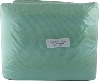 Super-Absorbent Machine Washable Bedwetting Incontinence Mattress Protector Pads - Twin or Full Size (Full (54