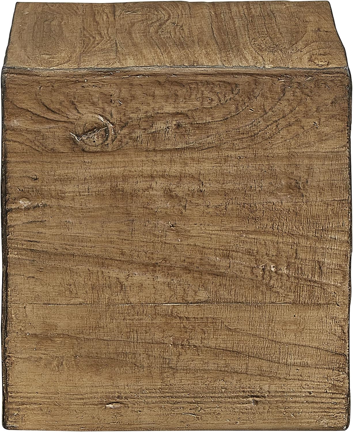 Ball & Cast Concrete Stool End Table